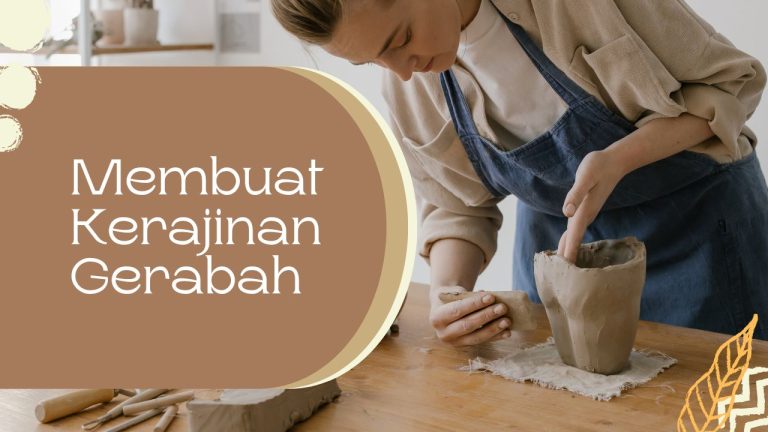 Membuat Kerajinan Gerabah